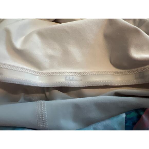 Lululemon Skirt Womens 8 Coral Pace Rival Skort Training Gym Tennis Workout - Picture 6 of 6